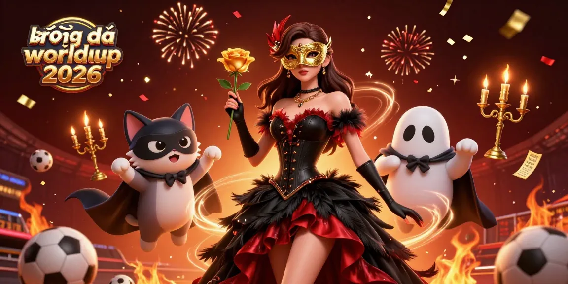 Experience the excitement of trực tiếp bóng đá worldcup 2026 with dynamic sports betting elements and 3D characters.