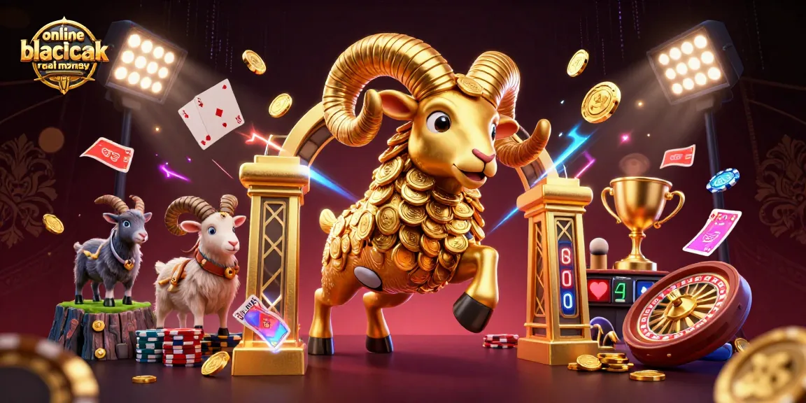 Experience thrilling online blackjack real money casinous action in a vibrant casino setting.