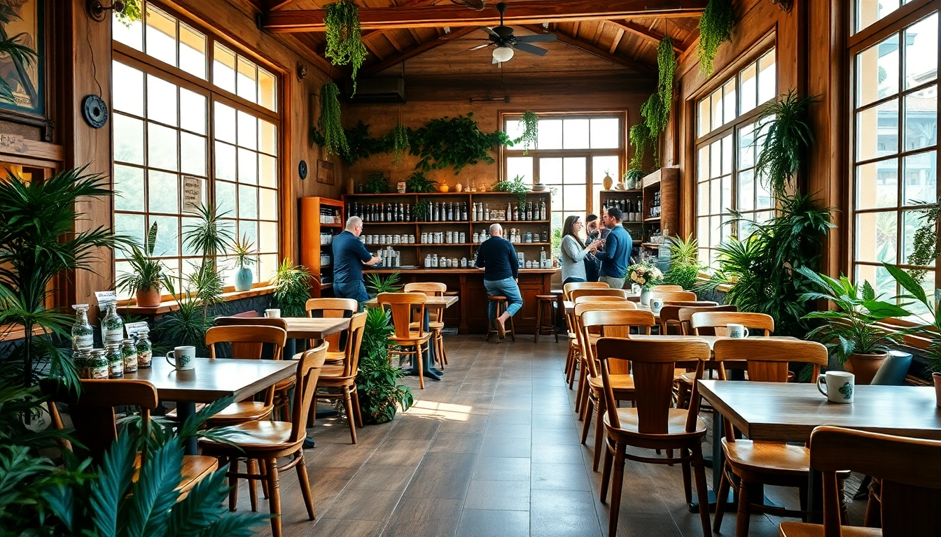 Visiting the Cannabis Coffee Shop lloret de mar, enjoying a cozy atmosphere with drinks.