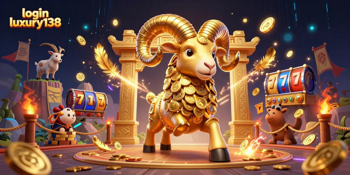 Experience thrilling gameplay with login luxury138 in this vibrant 3D casino scene filled with action and excitement.