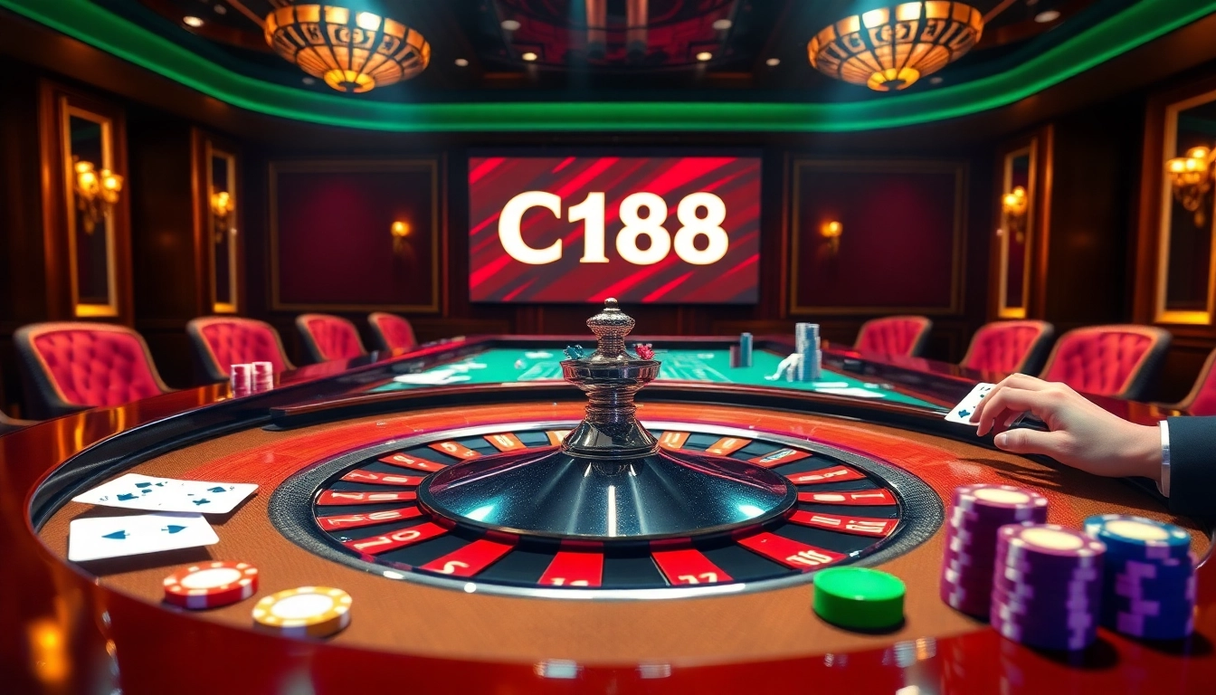 C168 players enjoying an intense game of roulette in a professional casino environment.
