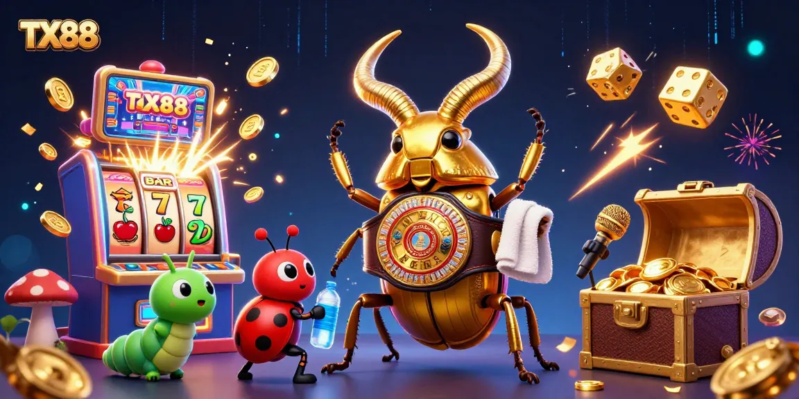 TX88 offers an exciting casino experience with dynamic characters and vibrant game elements.