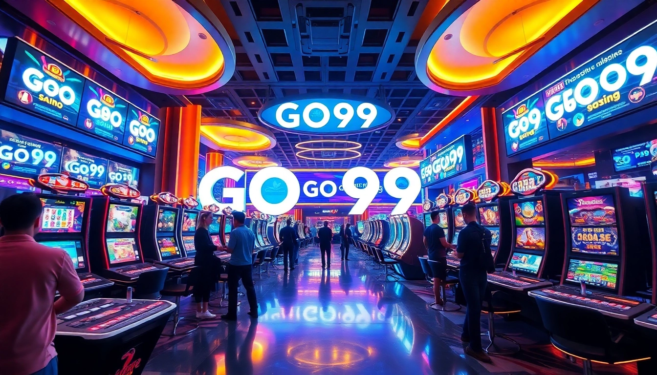 GO99 online gaming experience with vibrant casino atmosphere and engaging players.