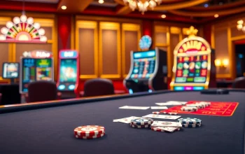 Viva a emoção no BL555 com jogos de cassino vibrantes, incluindo fichas de poker e caça-níqueis deslumbrantes.